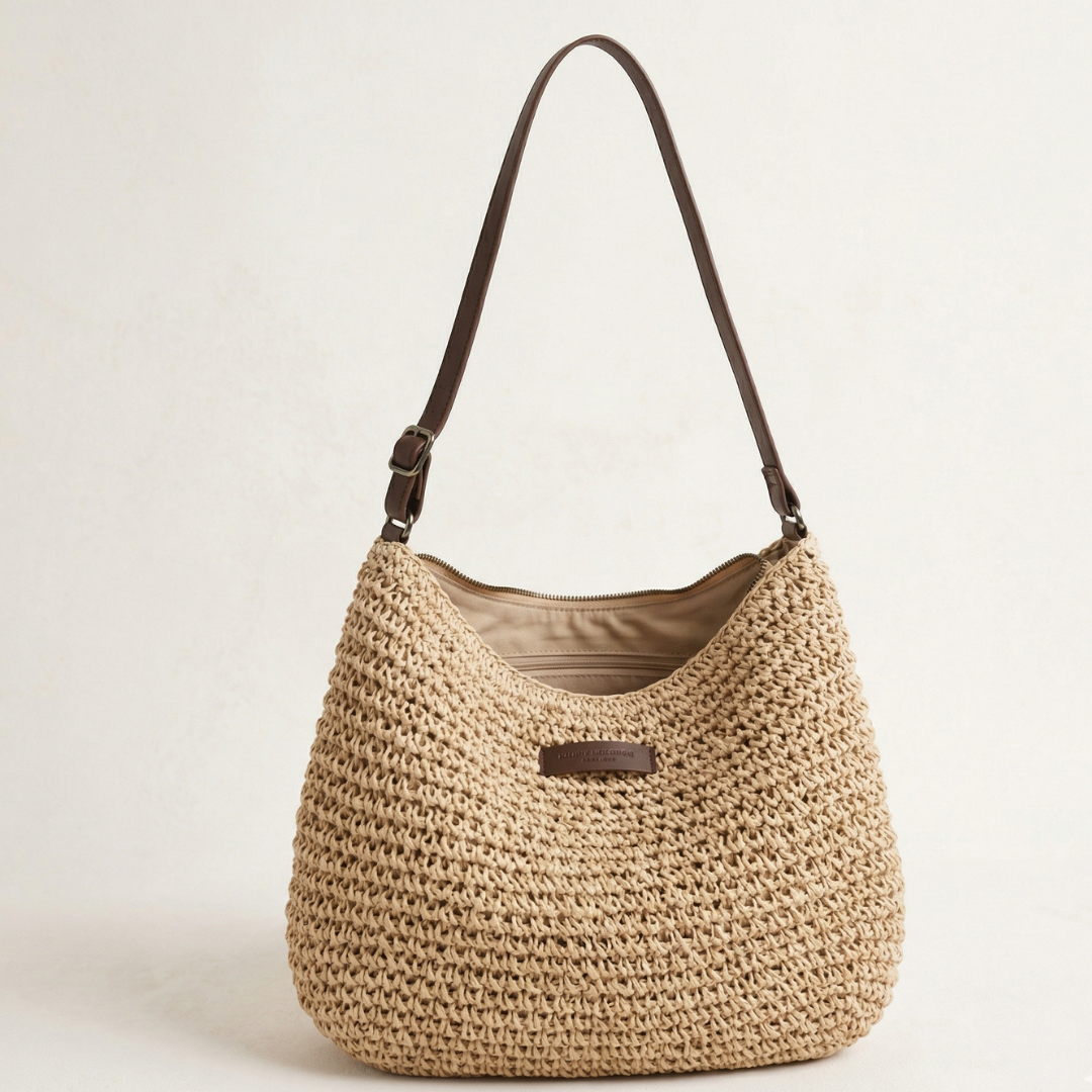 Rosie™ | Elegant Woven Shoulder Bag