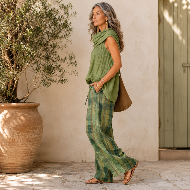 Elodie™ | Linen Blend Two-Piece Set