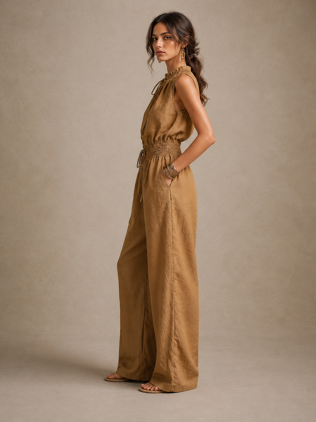 Eloise™ | Elegant Wide-Leg Jumpsuit