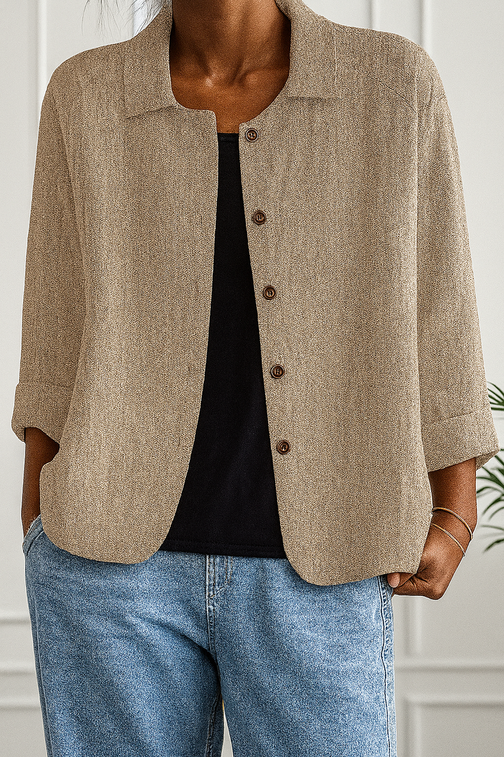 Louisa™ | Lightweight Button-Up Jacket