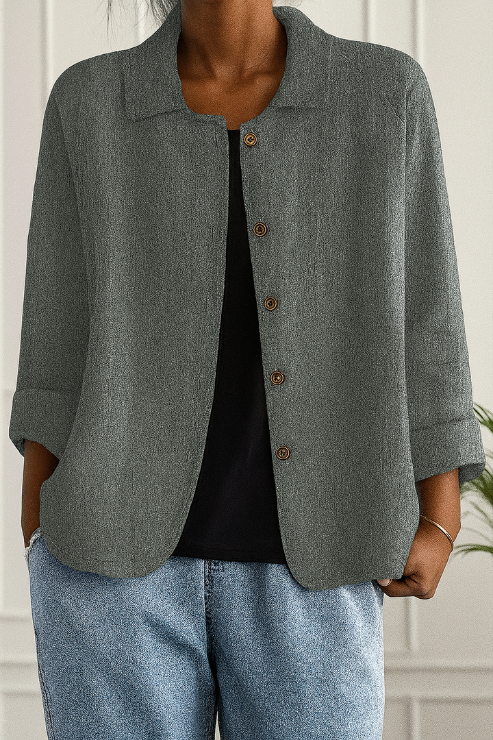 Louisa™ | Lightweight Button-Up Jacket