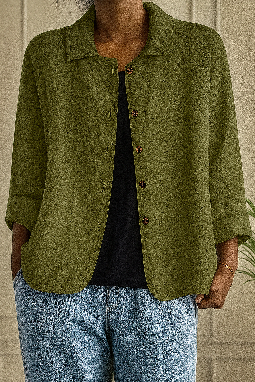 Louisa™ | Lightweight Button-Up Jacket
