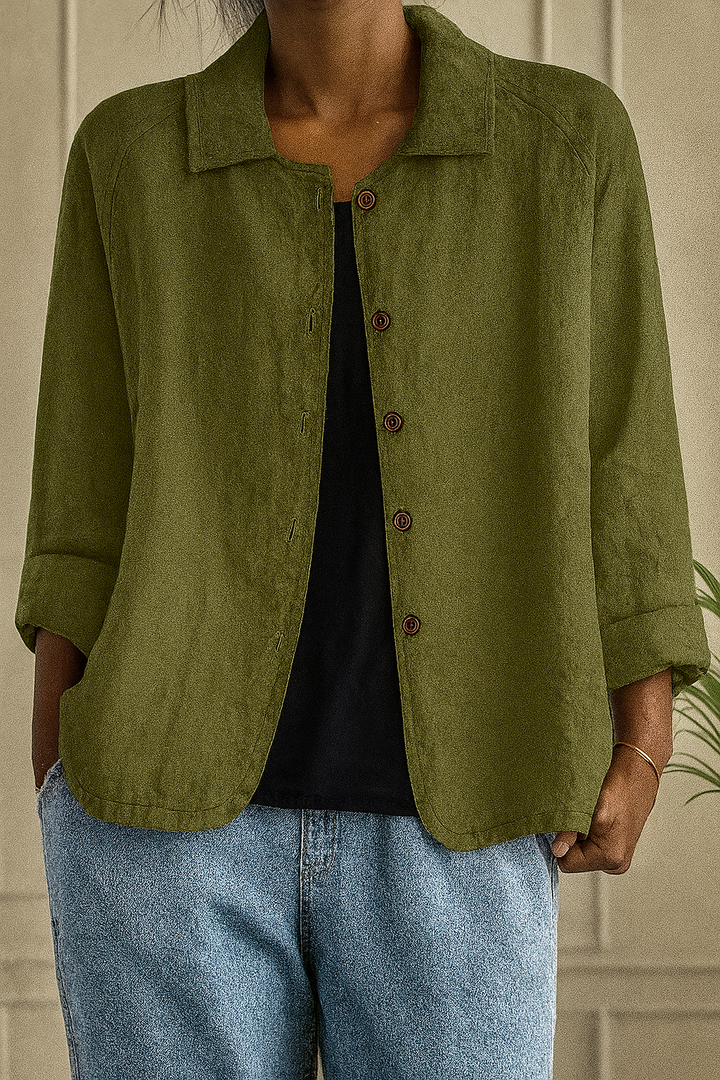 Louisa™ | Lightweight Button-Up Jacket