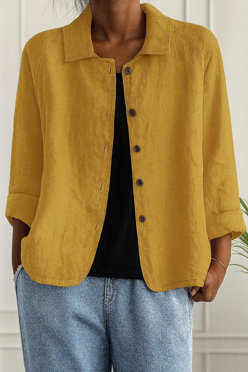 Louisa™ | Lightweight Button-Up Jacket