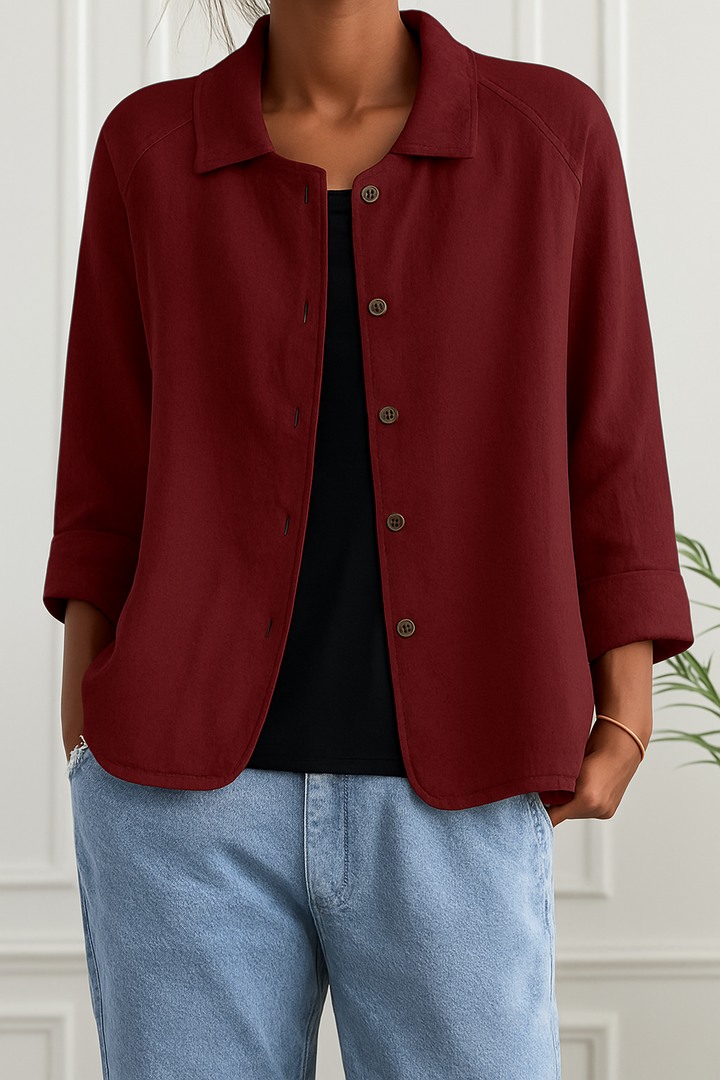 Louisa™ | Lightweight Button-Up Jacket