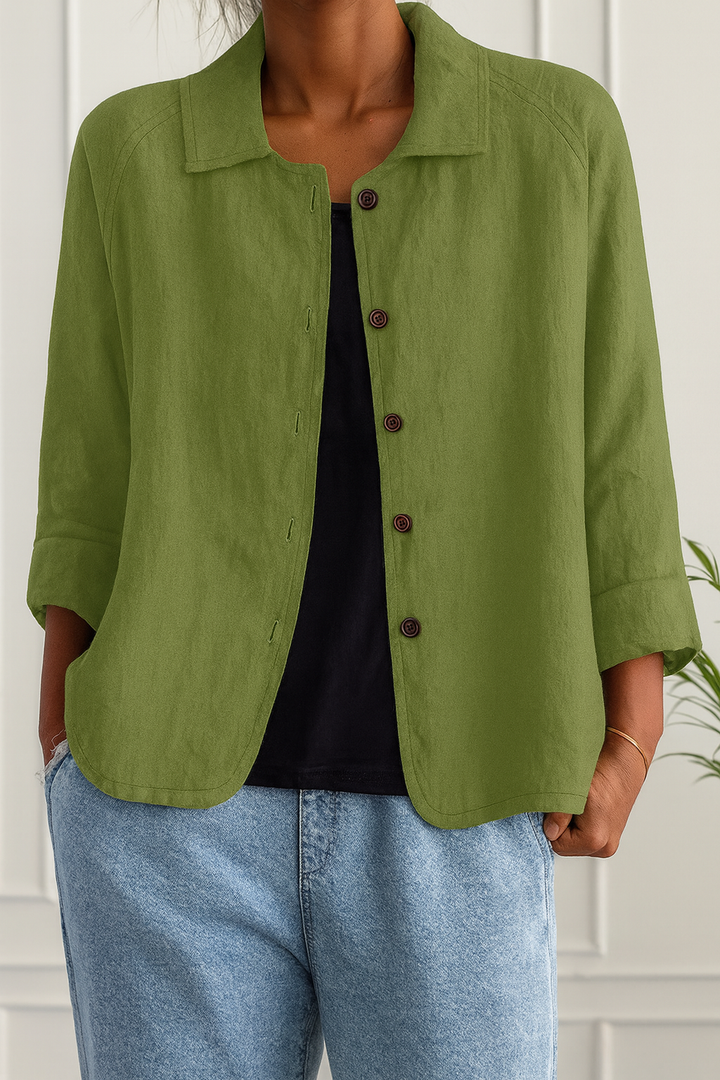 Louisa™ | Lightweight Button-Up Jacket