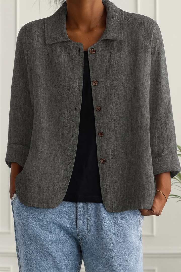 Louisa™ | Lightweight Button-Up Jacket