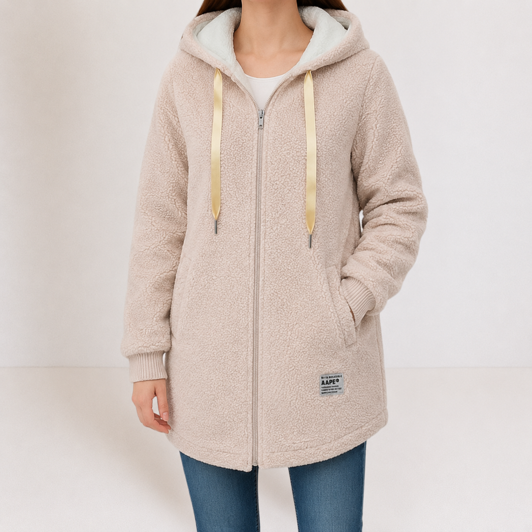 Helen™ | Cosy Fleece Hooded Jacket