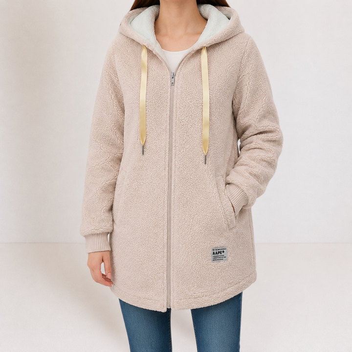 Helen™ | Cosy Fleece Hooded Jacket