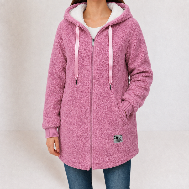 Helen™ | Cosy Fleece Hooded Jacket