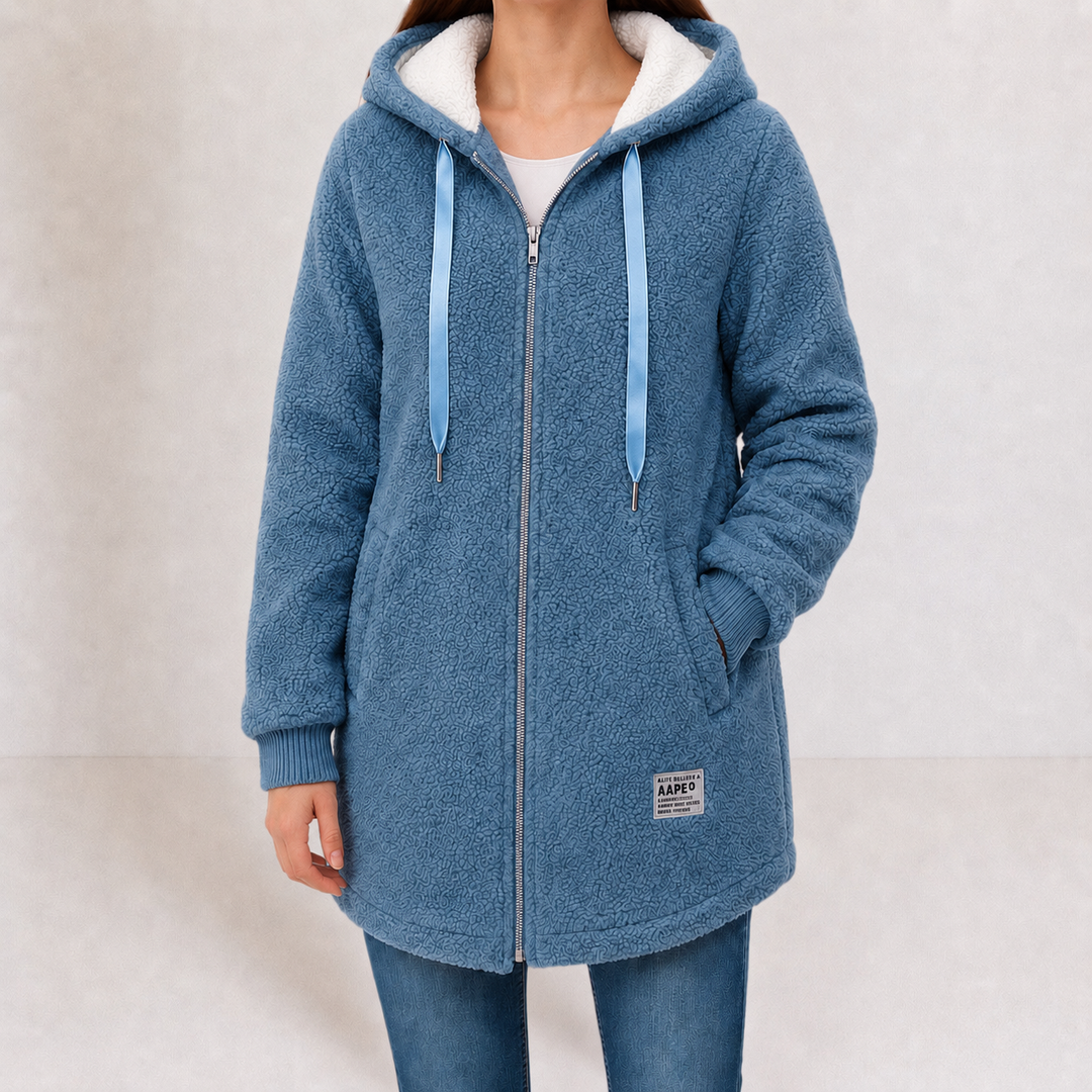 Helen™ | Cosy Fleece Hooded Jacket