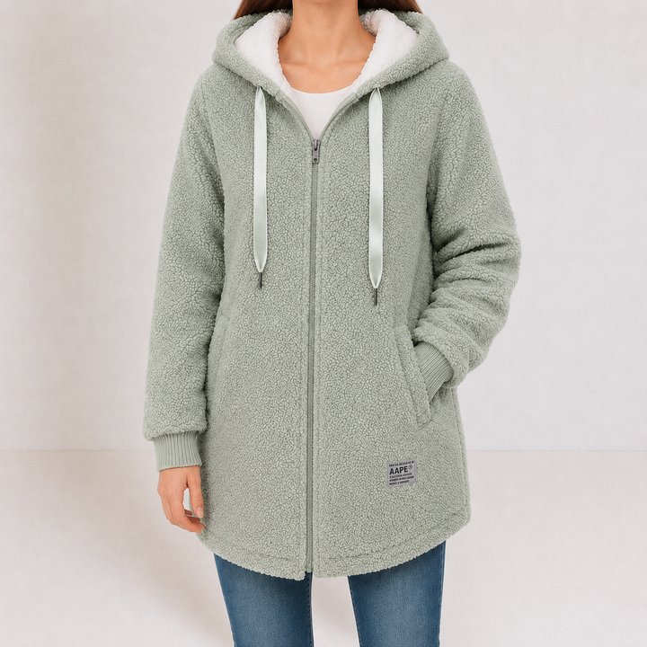Helen™ | Cosy Fleece Hooded Jacket