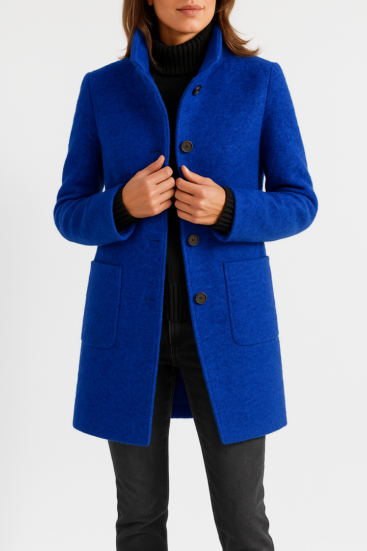 Christine™ | Classic Button-Up Coat