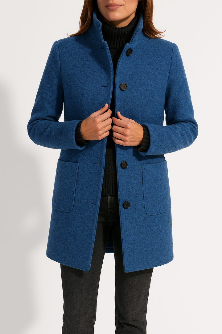 Christine™ | Classic Button-Up Coat