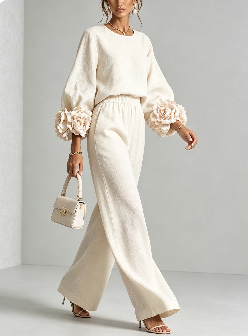 Louisa™ | Elegant Floral Two-Piece Set