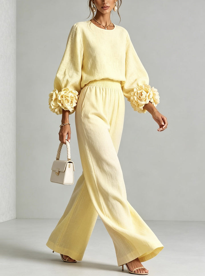 Louisa™ | Elegant Floral Two-Piece Set