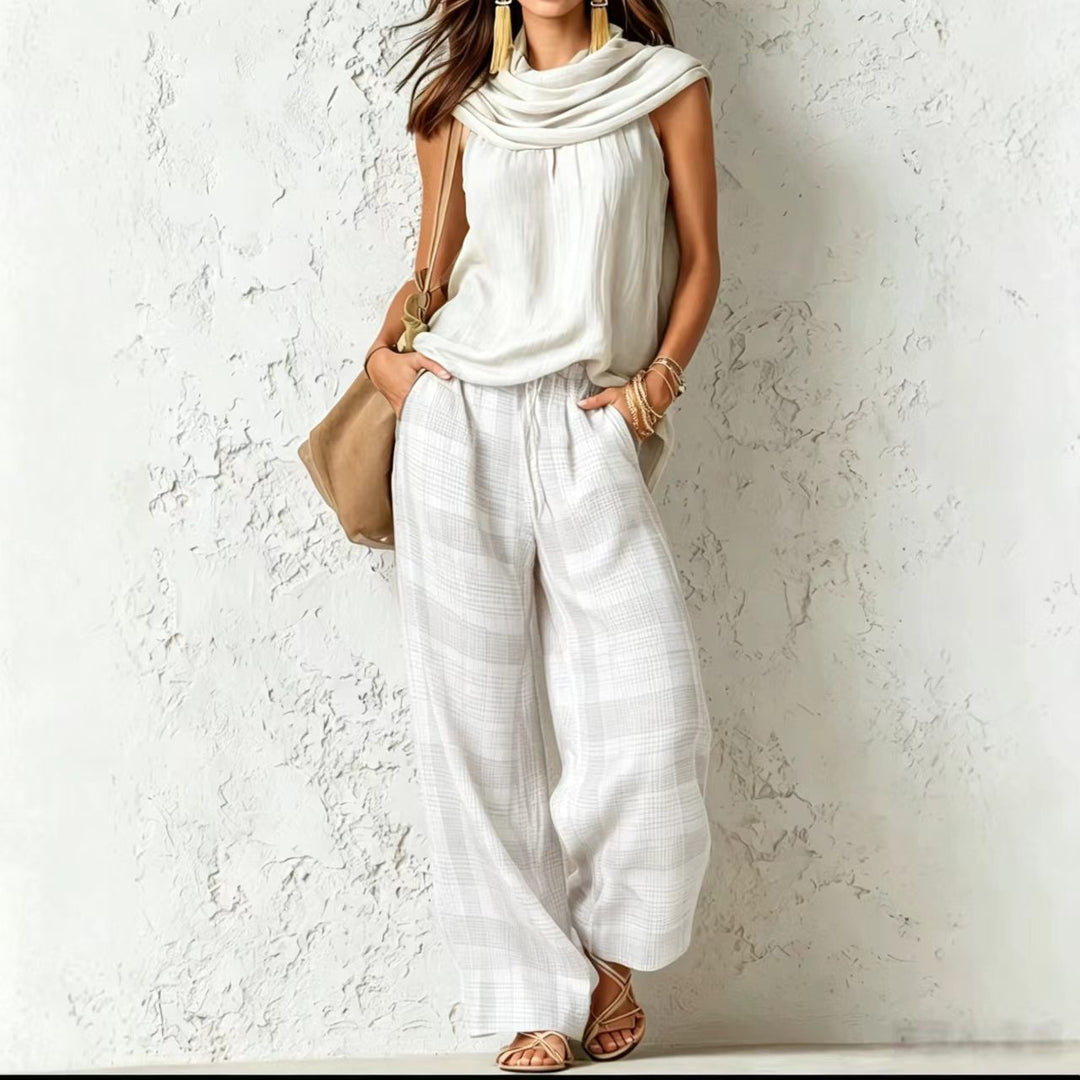 Elodie™ | Linen Blend Two-Piece Set