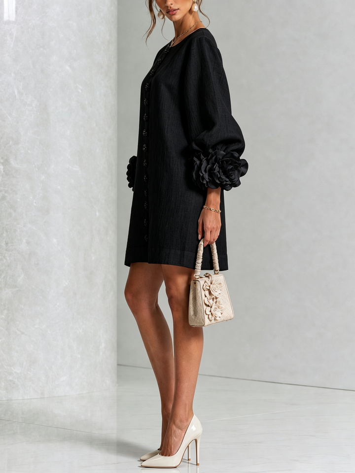 Catherine™ | Elegant Floral Mini Dress