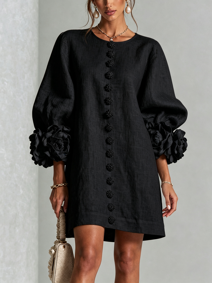 Catherine™ | Elegant Floral Mini Dress