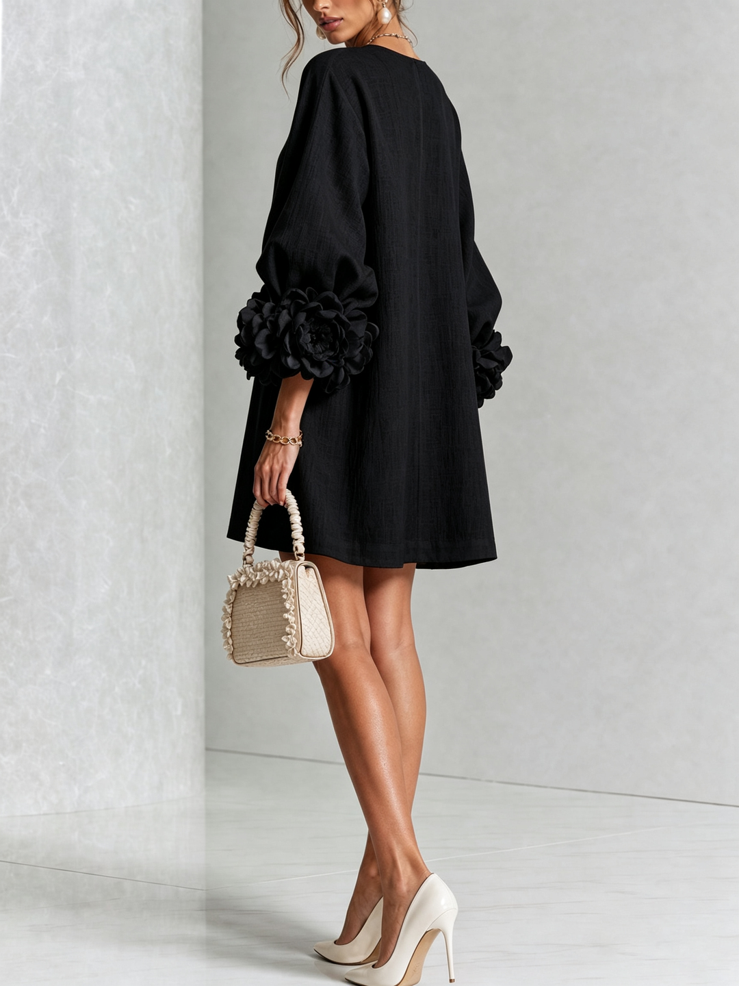 Catherine™ | Elegant Floral Mini Dress