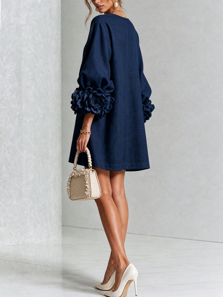 Catherine™ | Elegant Floral Mini Dress