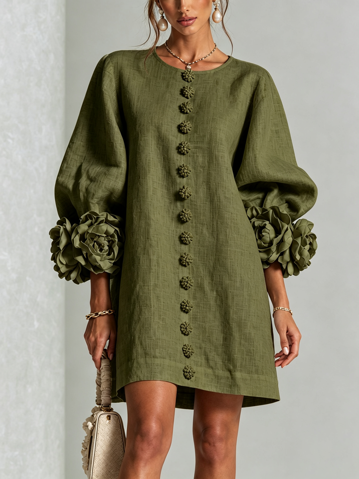 Catherine™ | Elegant Floral Mini Dress