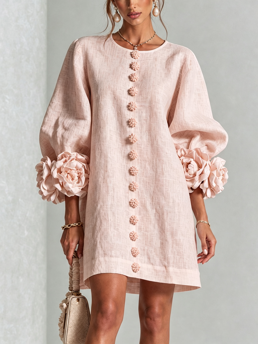 Catherine™ | Elegant Floral Mini Dress