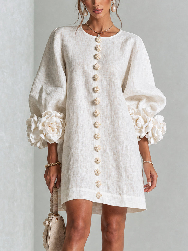 Catherine™ | Elegant Floral Mini Dress
