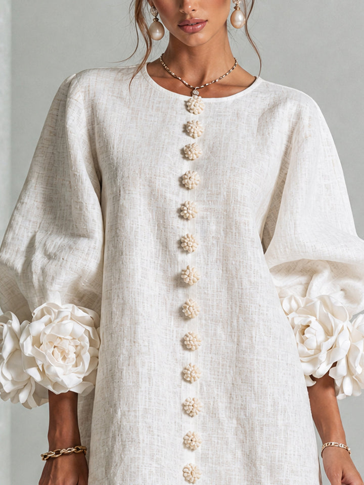Catherine™ | Elegant Floral Mini Dress