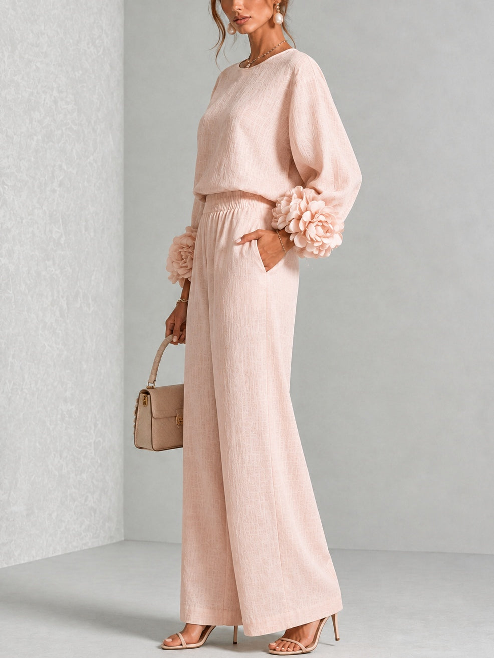 Louisa™ | Elegant Floral Two-Piece Set