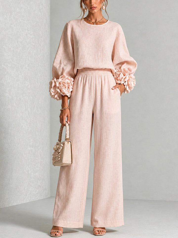Louisa™ | Elegant Floral Two-Piece Set