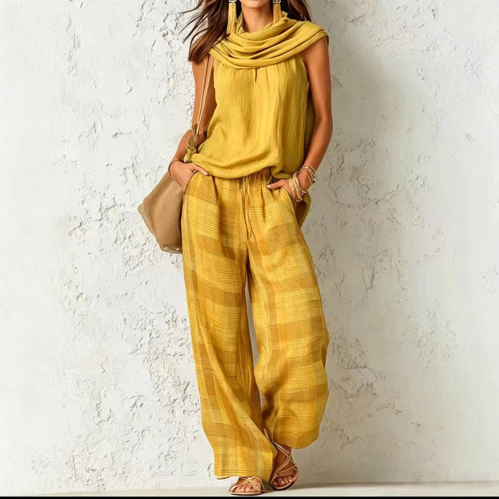 Elodie™ | Linen Blend Two-Piece Set