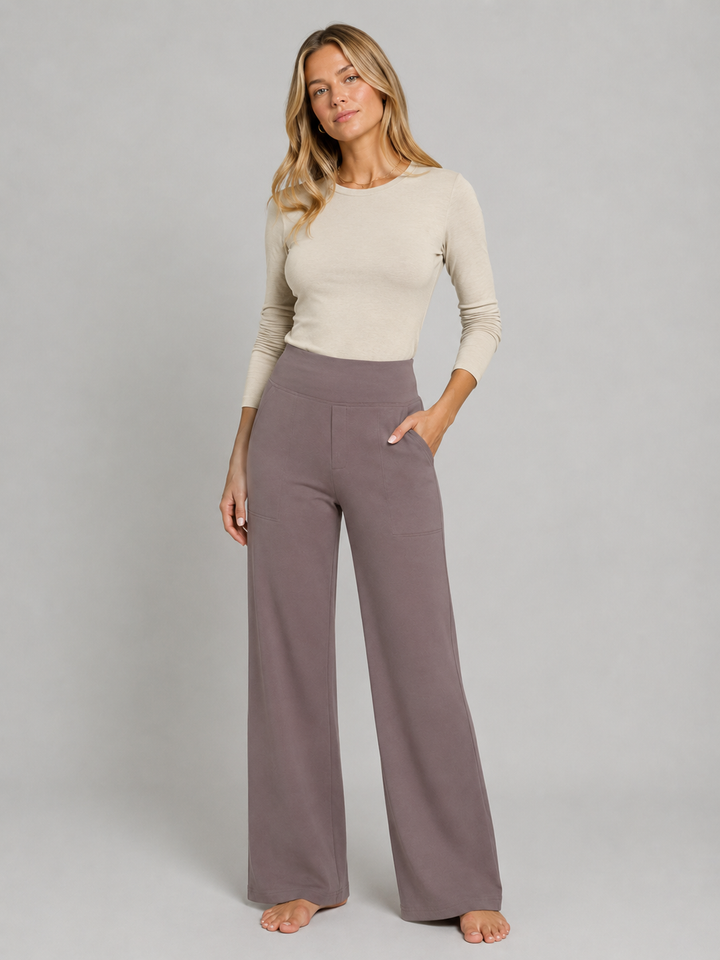 Laura™ | Elegant Wide-Leg Trousers