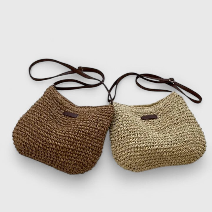 Rosie™ | Elegant Woven Shoulder Bag