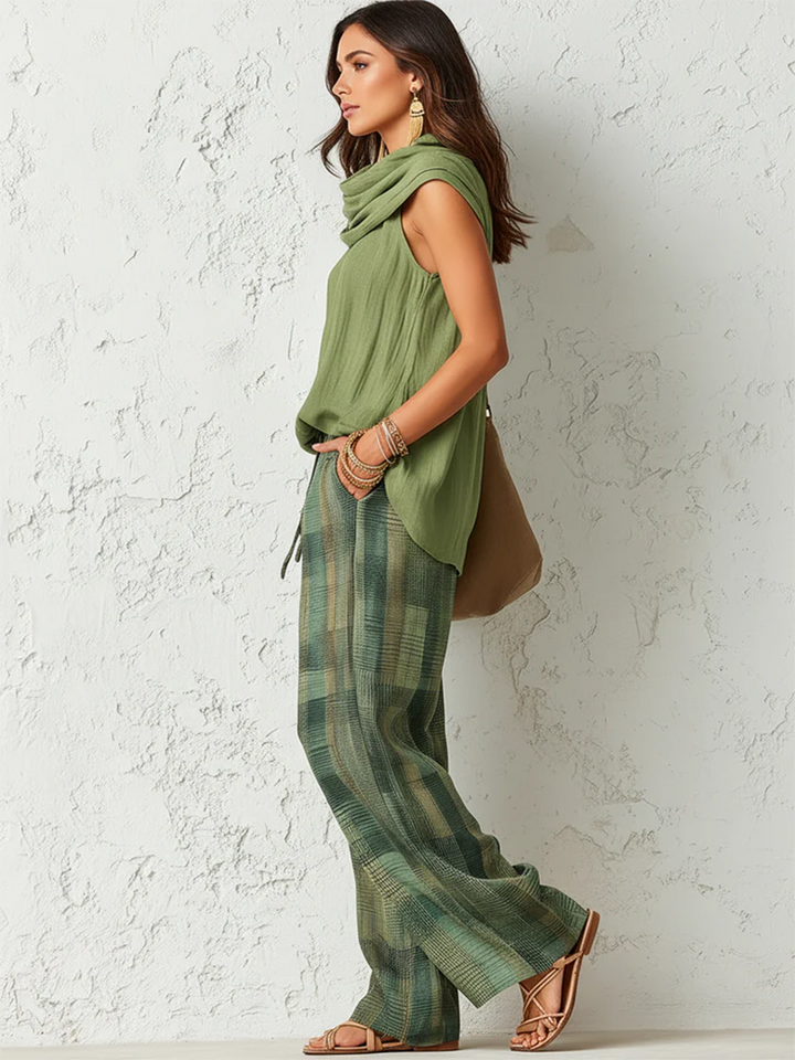 Elodie™ | Linen Blend Two-Piece Set