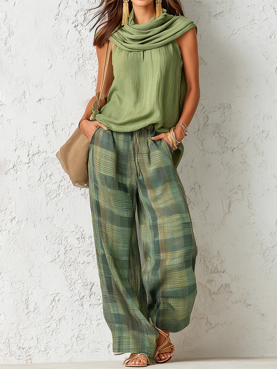 Elodie™ | Linen Blend Two-Piece Set