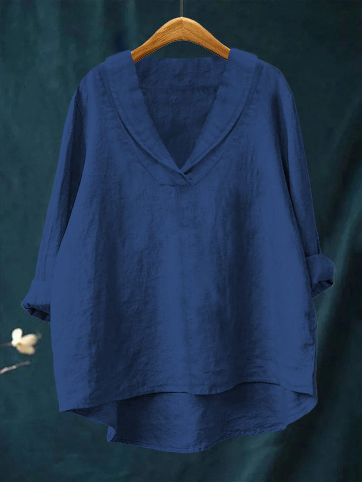 Elaine™ | Lightweight Linen Blouse
