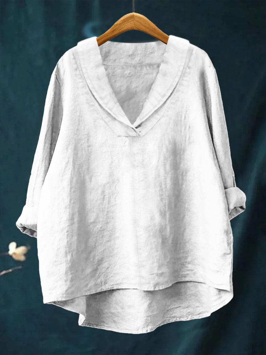 Elaine™ | Lightweight Linen Blouse