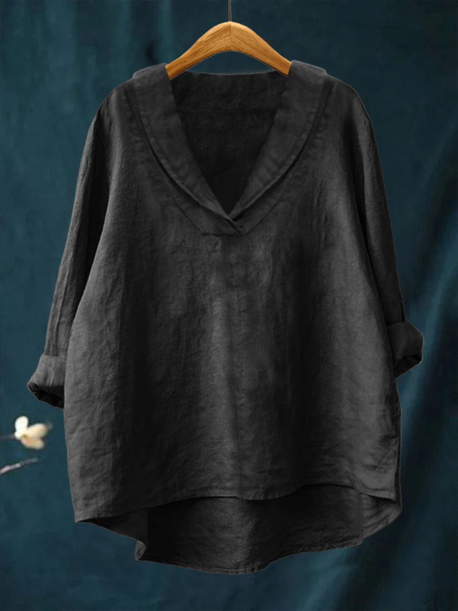 Elaine™ | Lightweight Linen Blouse